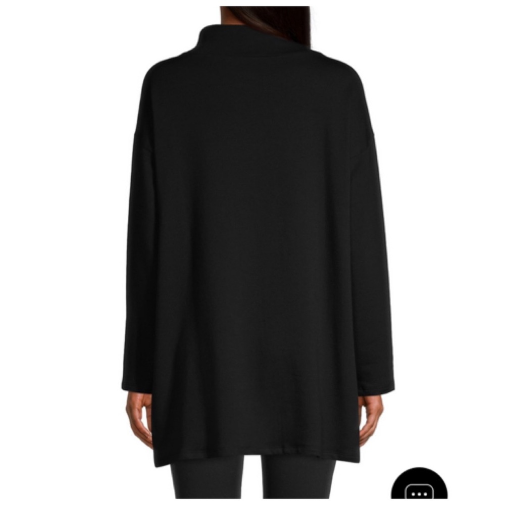 NWT EILEEN FISHER High Funnel Neck Tunic - Picture 3 of 14